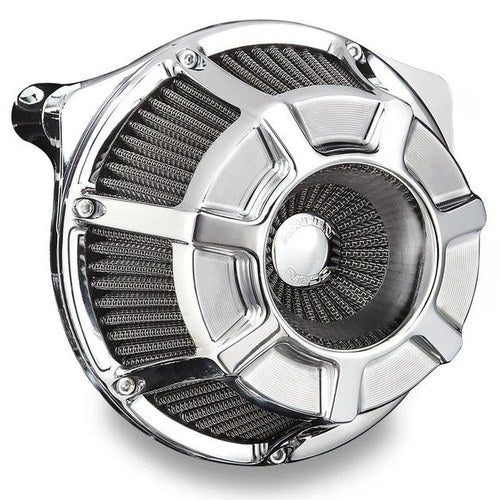 Arlen Ness Beveled Inverted Air Cleaner Kit Chrome #18-934 Harley Davidson