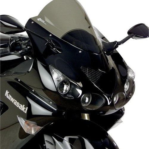 Zero Gravity Double Bubble Windscreen Smoke #16-274-02 for Kawasaki Ninja ZX-14
