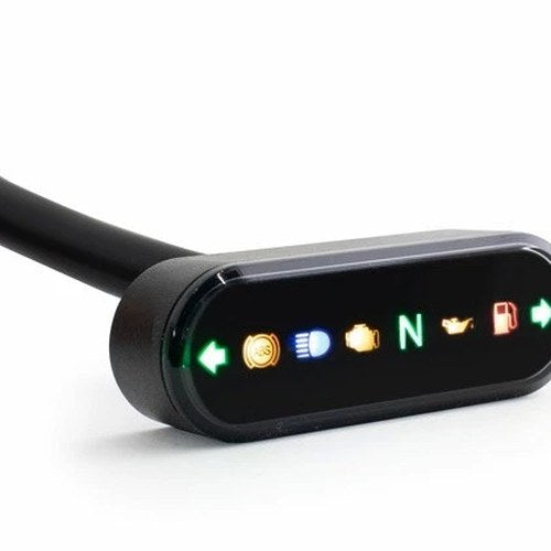 Koso Universal Indicator Light Display Meter Black