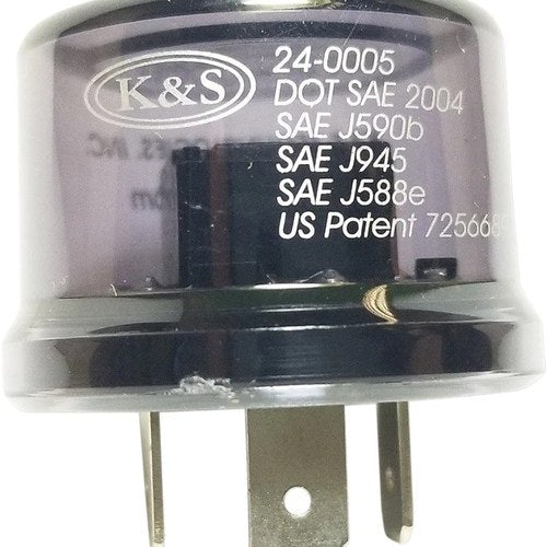 K&S IC Type Motorcycle Flasher Relay 12V
