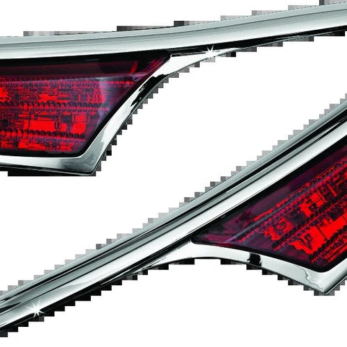 Kuryakyn LED Passenger Armrest Trim with Turn Signals for Honda GL1800 2006-2018