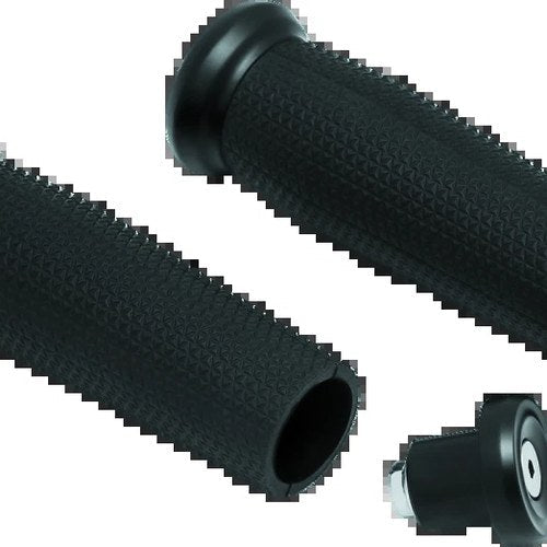 Kuryakyn Thresher Grips 7/8 inch Universal Black for Powersports