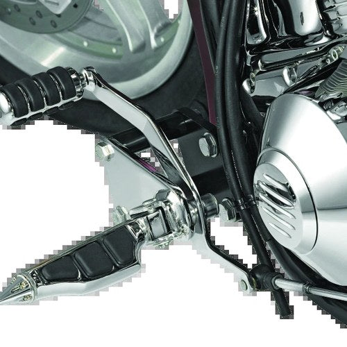 Kuryakyn Round Shift Peg Cover for Honda Vtx Models – Chrome and Rubber Fit