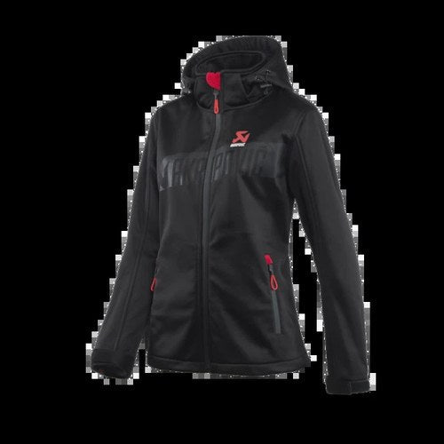 Akrapovic For Women's Corpo softshell Jacket Black XL – Water-Repellent,