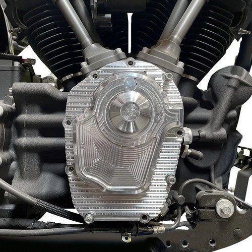 Alloy Art Comp Cam Cover Raw #M8CC Harley Davidson