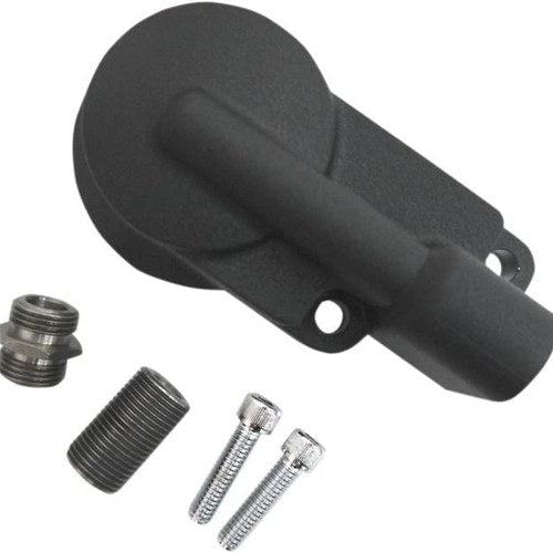 Drag Specialties Oil Filter Mount Black #70228 Harley Davidson
