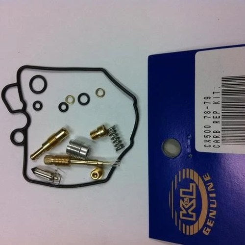 K&L Carburetor Rebuild Kit #18-2571 Honda CX500/CX500D Deluxe/CX500C Custom