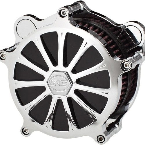 RC Components Airstrike Exile Air Cleaner Chrome #AC-09C-122C Harley Davidson