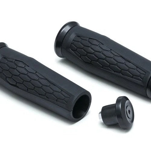 Kuryakyn Hex Grips 7/8" Universal Satin Black