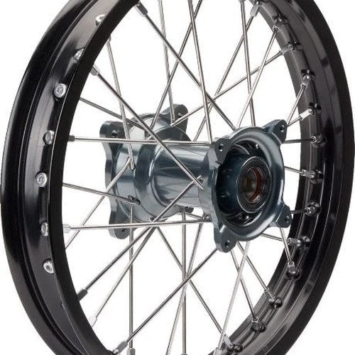 Moose SX-1 Complete Wheel 16x1.85 Rear Black/Gray Hub #294590