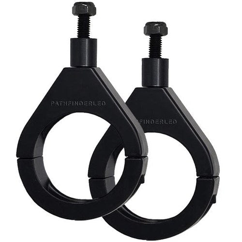 Pathfinder LED Universal Light Mounting Brackets 49mm Black