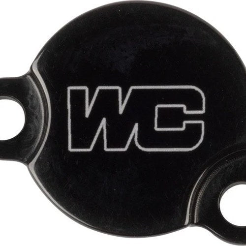 Works Connection Rear Brake Master Cylinder Cover Black #21-772