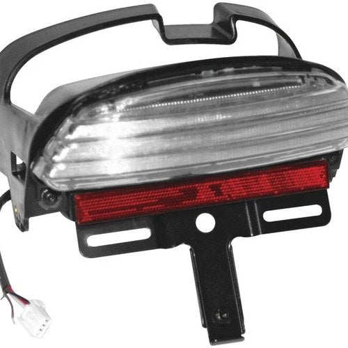 Letric Lighting Replacement LED Taillight Clear Harley Davidson Dyna 2008-2017