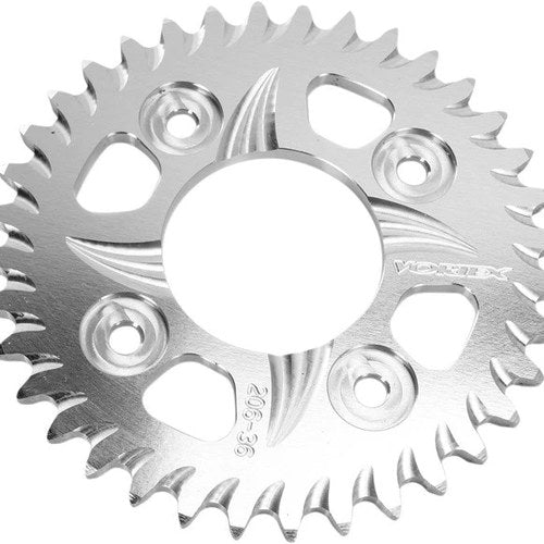 Vortex Aluminum Rear Sprocket 36T Silver #206-36 fits Honda Grom 125