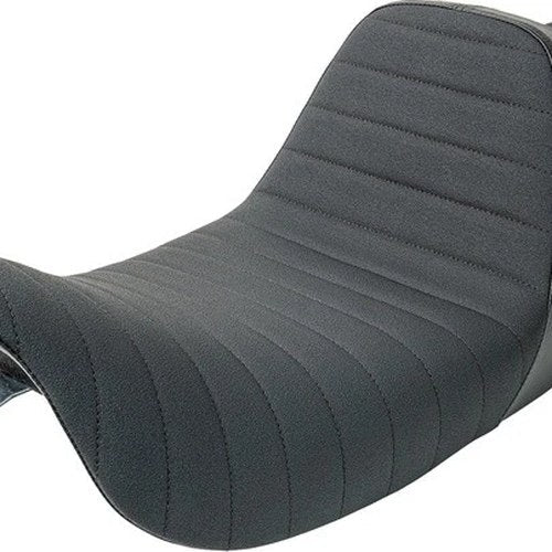 SlyFox Highnoon Slipstop Seat Black Stitch #4702A-SlyFox Harley Davidson