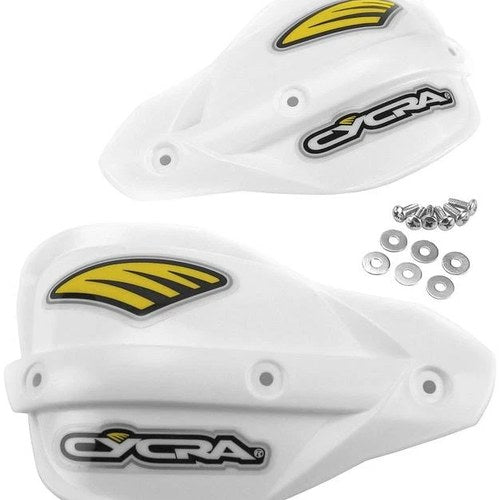 Cycra Replacement ProBend Enduro Handguard Shields White