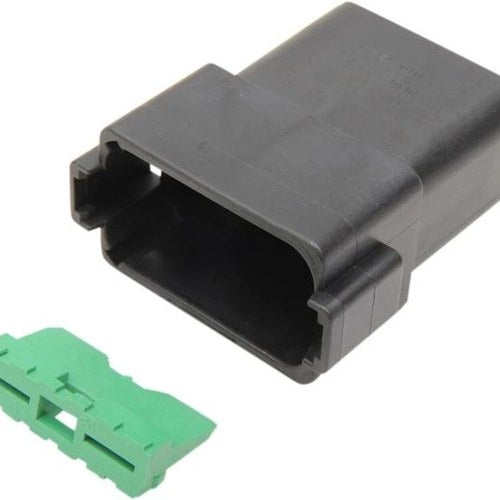 Namz Deutsch DT Series Receptacle 12-Pin Black