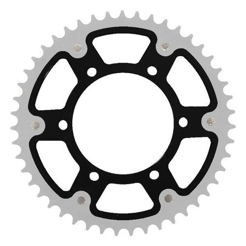 Fire Power 520 Hybrid Rear Sprocket 48T Black #FPH-210-48-BLK for Honda