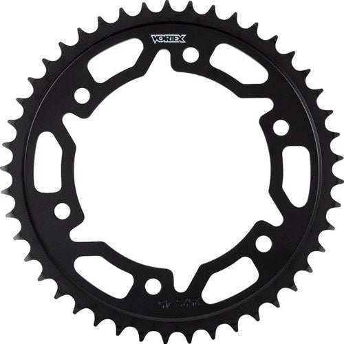 Vortex Steel Rear Sprocket 45T 525 Black #252S-45 for Honda Cbr 600