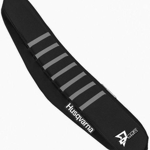 Dcor Ribbed Seat Cover Black/Black/Grey Husqvarna TC 250/TC 125/FC 250/FC