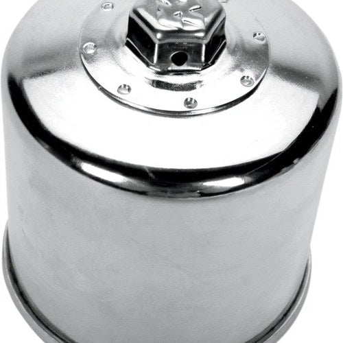 K&N Oil Filter Chrome #KN-138C for Suzuki Burgman 650/Burgman 650 Executive