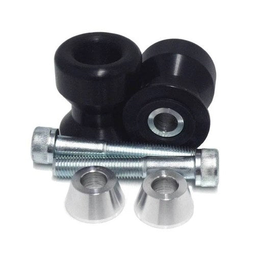 Shogun Swingarm Sliders Black #701-0709 for Kawasaki