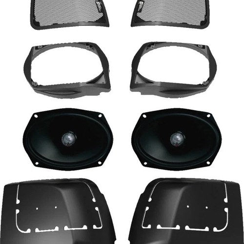 Cerwin-Vega ST69CX2 Saddlebag Speaker Lid Kit #RPMST694LK Harley Davidson