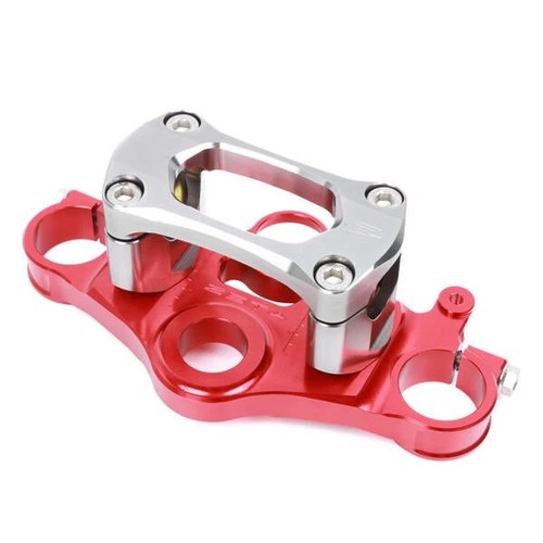 Zeta Top Triple Clamp Red ZE12-1102 for Honda CRF110F/CRF125F