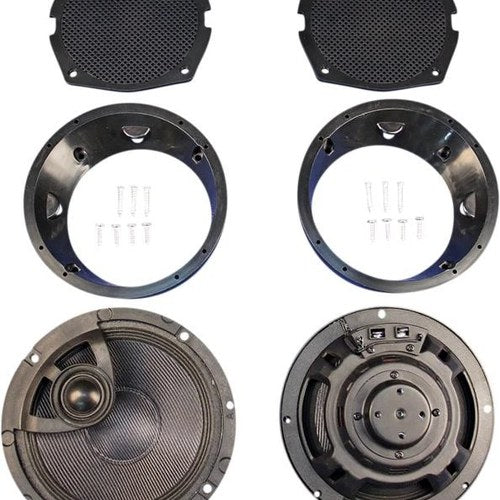 J&M Rokker Xrp Fairing Speaker Kit 6.58" 200W #HC13-6582TW-XRP Harley Davidson