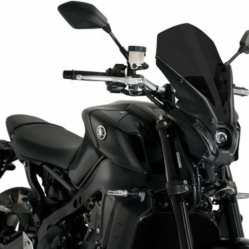 Puig Naked New Generation Touring Windscreen Dark Smoke #20645F fits Yamaha