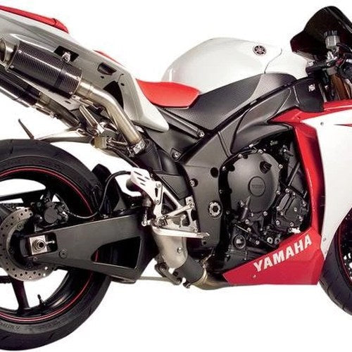 Hotbodies Mgp Dual Slip-On Mufflers Carbon Fiber fits Yamaha YZF-R1/YZF-R1 LE