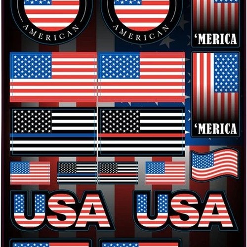 Dcor Universal Decal Sheet Usa