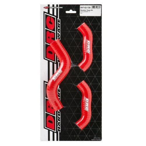 Drc Hard Ware Radiator Hose Kit Red #D47-02-730 Gas MC 450F 2021-2023