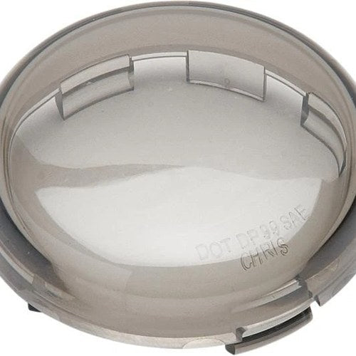 Chris Replacement Deuce-Style Turn Signal Lens Smoke DHD5S Harley Davidson