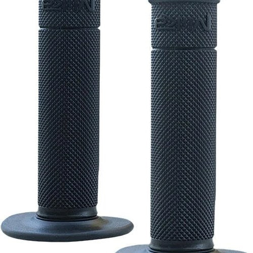 Mika Metals 50/50 MX Waffle Grips Black