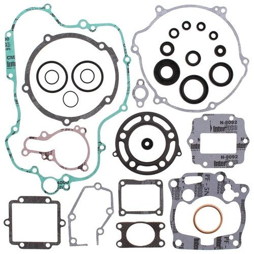Vertex-Winderosa Complete Gasket Kit with Oil Seals Kawasaki KX125 2001-2002