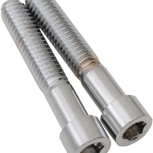 Drag Specialties Starter Bolt Kit Smooth Chrome Harley Davidson