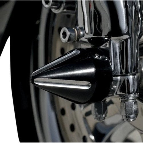 LA Choppers Spike Axle Cap Machined Cut #LA-7813-00B Harley Davidson