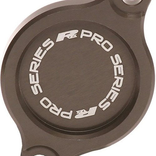 Rfx Pro Series Oil Filter Cover Hard Anodized for Suzuki RM-Z450/RM-Z250