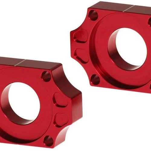 Rfx Axle Blocks Rear Red #FXAB 50400 99RD Gas MC 65 2021-2025