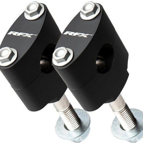 Rfx 1-1/8" Handlebar Mounting Kit #FXHM 10028 55BK for Honda/Kawasaki