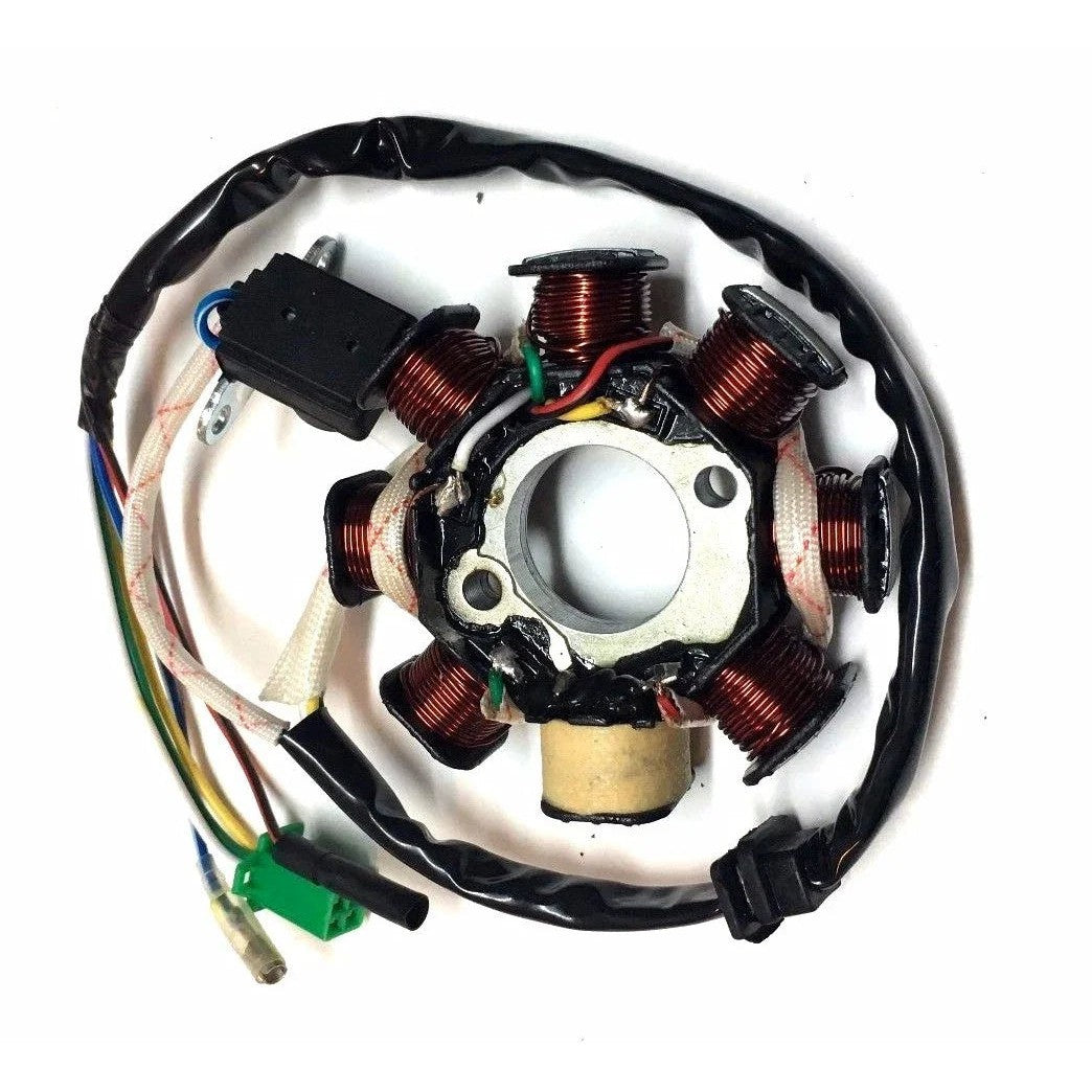 Bobina Del Rotor Del Estator Magneto DE 8 Polos GY6SCOOTER Ciclomotoro 125CC 125