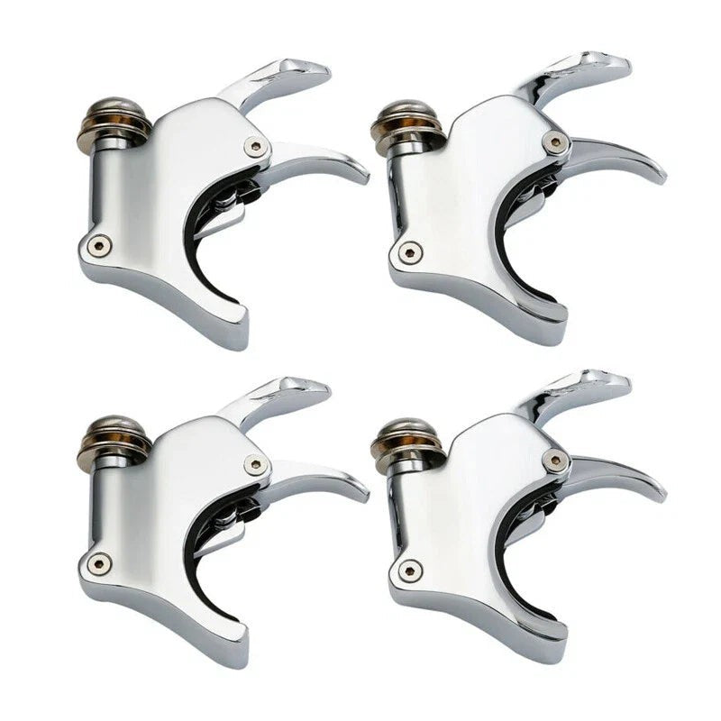 49mm 4PCS Windshield Windscreen Clamps Fit For Harley Dyna 06-17 XL1200X 2016-22