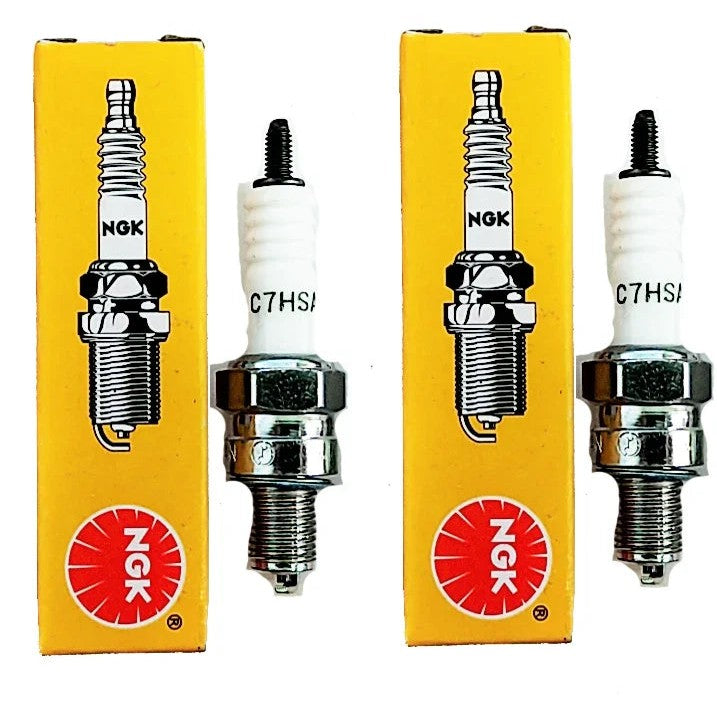 Pair OF Ngk Spark Plugs For Coleman JL50QT-14 49CC 50CC Street Scooter Moped New