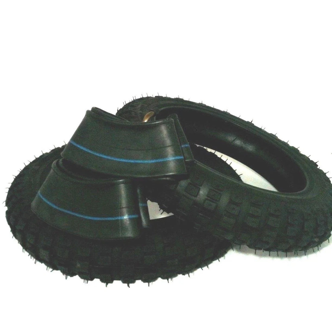 2) HD Tires 2) Tubes 2.50-10 2.50X10 Curved For Yamaha PW50 PW-50 PW 10" 50 50CC