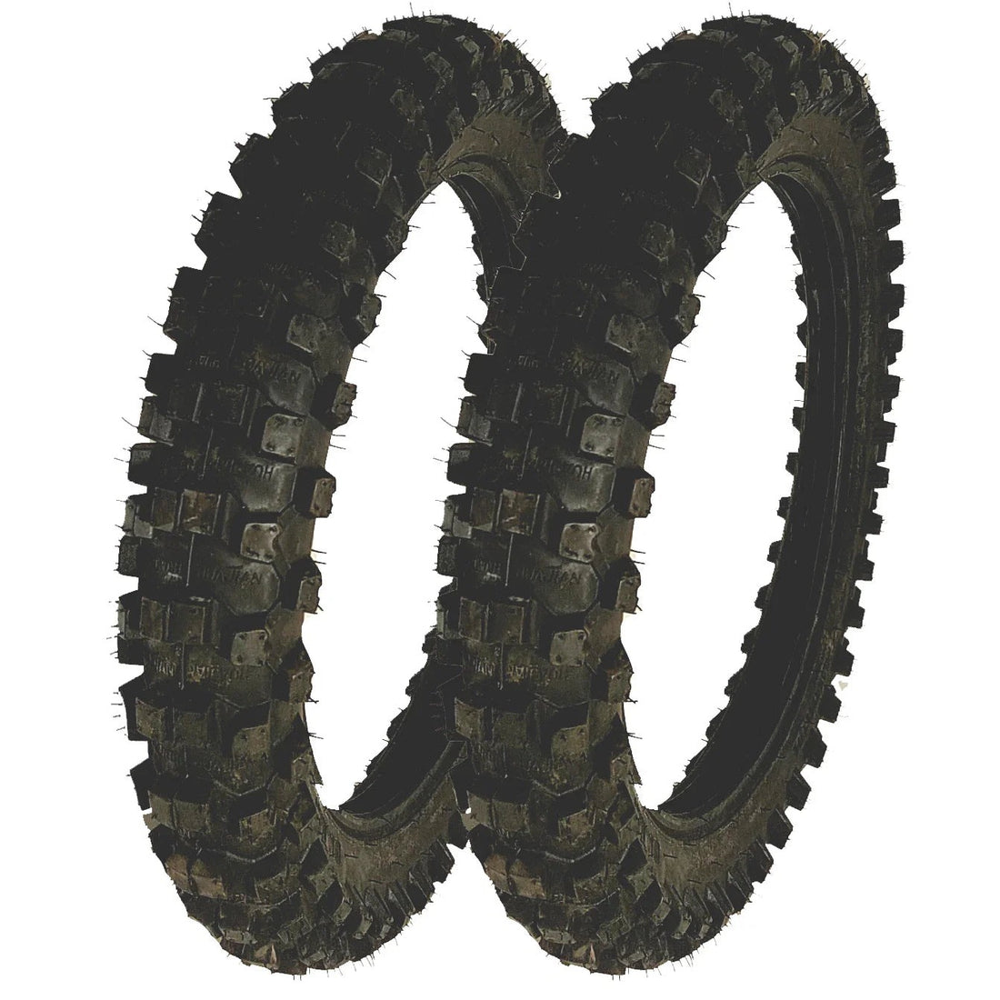 2 Pack 90/100-14 110CC 125CC 250CC Pitster Coolster Minibike Dirt Bike Tire Tyre