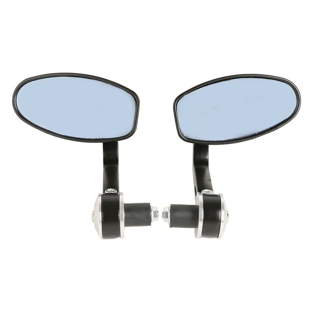 7/8" Universal Handle Bar End Rearview Side Mirrors Fit For Honda Motorcycle