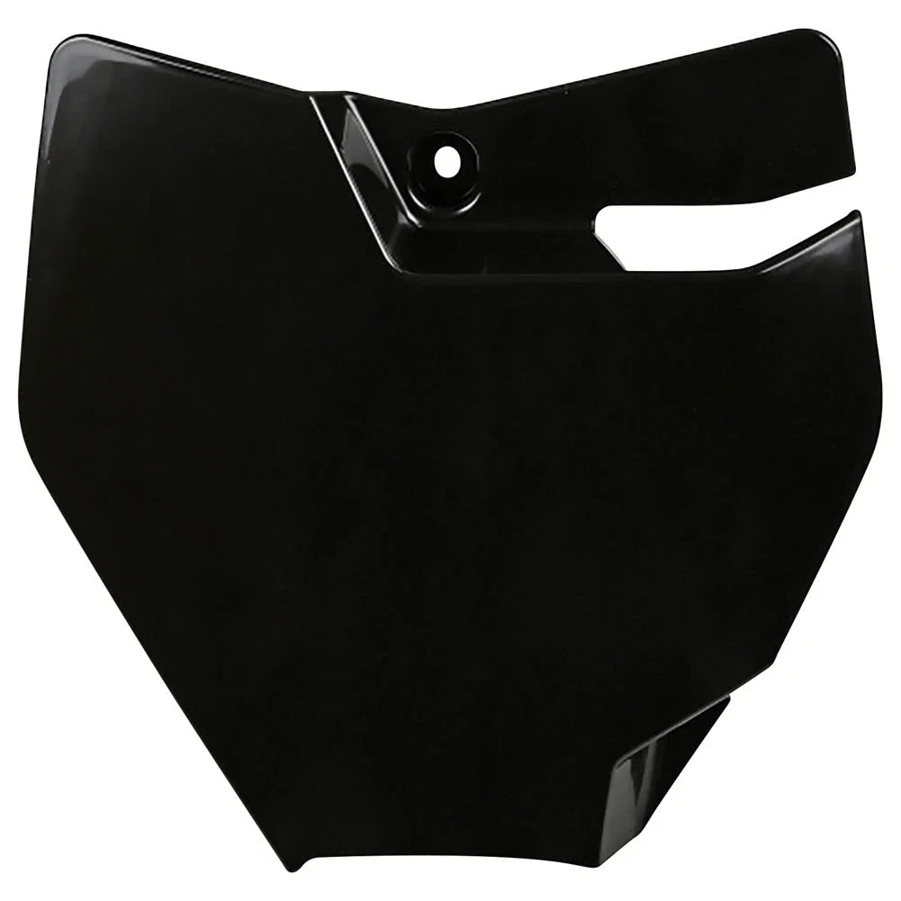 UFO KT04074#001 Front Number Plate Black