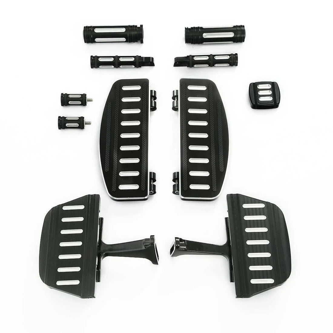 Footboards Shifter Pegs Brake Pedal Hand Grips Fit For Harley Road Glide 93-25