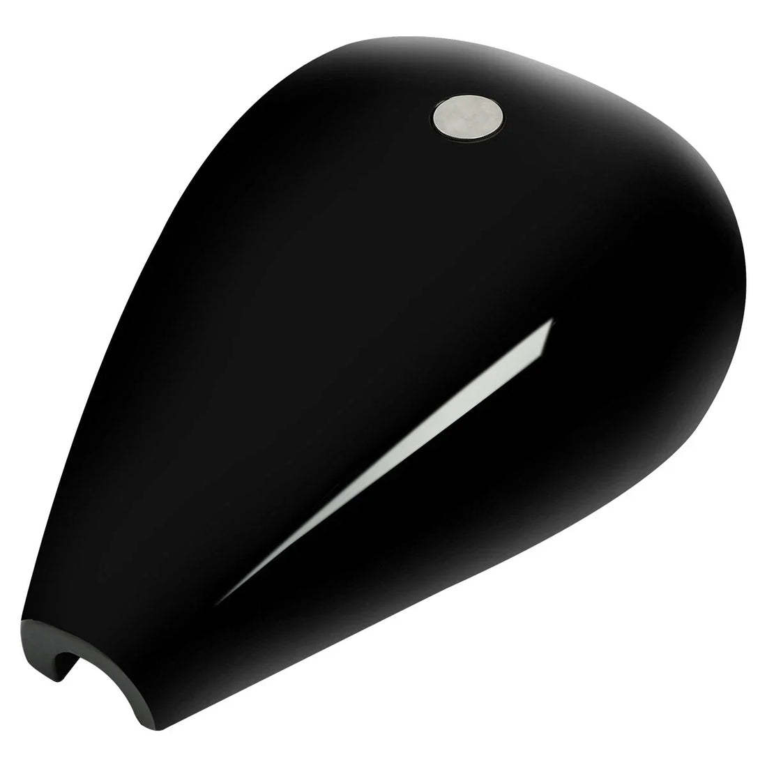 Painted Black Stretched 4.7 Gallon Gas Fuel Tank Fit For Harley Bobbers Choppers